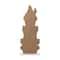 Glitzhome® 35.25" Wooden Christmas Gingerbread House Porch Decor